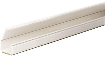 Minitrunking with adhesive strip white 2m length 15x10mm
