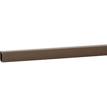 Minitrunking with adhesive strip brown 2m length 15x10mm