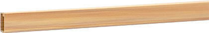 Minitrunking with adhesive strip l wood 2m length 15x10mm