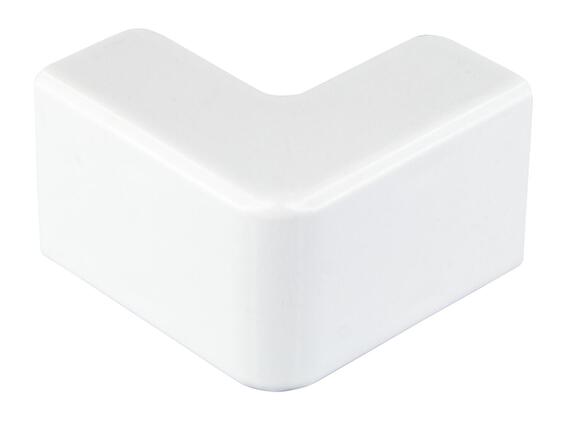 Pvc trunking ext bend 25x16mm (1) p/p