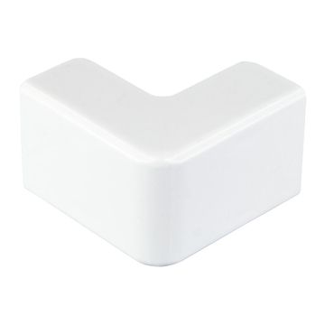 Pvc trunking ext bend 25x16mm (1) p/p