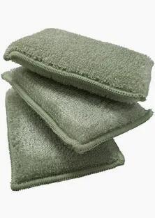 SPONGES ECO BAMBOO 3PACK BROWN MCHEM
