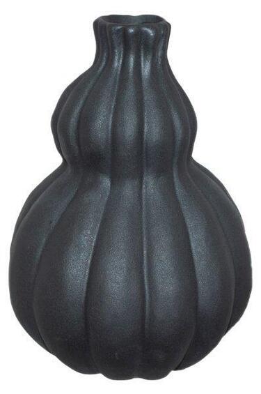Bezowy vase black 19cm