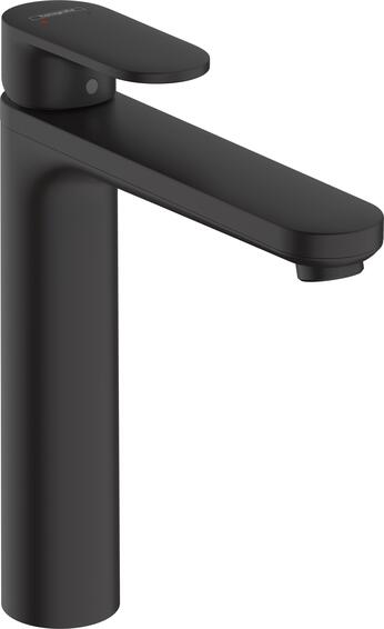 Hansgrohe vernis tall basin mixer tall matt black 190