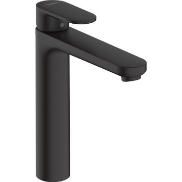 Hansgrohe vernis tall basin mixer tall matt black 190