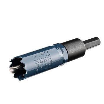 DEXTER - BI-METAL HOLE SAW 22MM WITH ARB