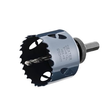 DEXTER - BI-METAL HOLE SAW 65MM WITH ARB
