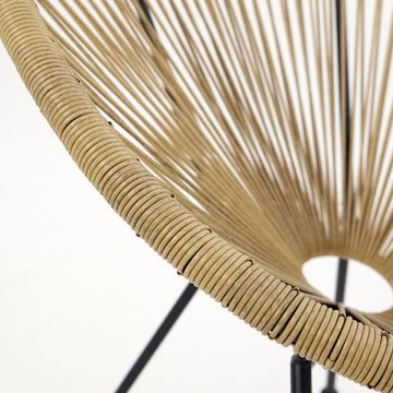 1P ACAPULCO CHAIR NATURAL