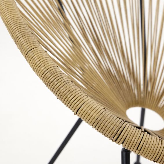 1P ACAPULCO CHAIR NATURAL