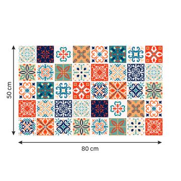 Kitchen mat celanie multicolor 50x80cm inspire