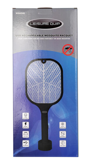 MOSQUITO RACQUET LEISURE Q USB RECHARGE