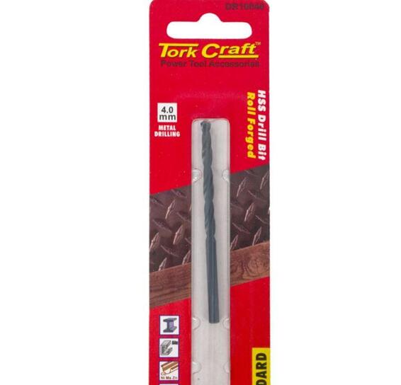 Drill bit HSS standard 4.0mm 1 card 