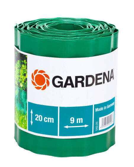 GARDENA LAWN EDGING GREEN 9 METRE ROLL