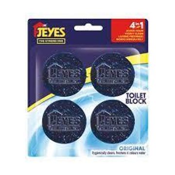 TOILET BLOCK JEYES 4 PACK FLORAL 45G