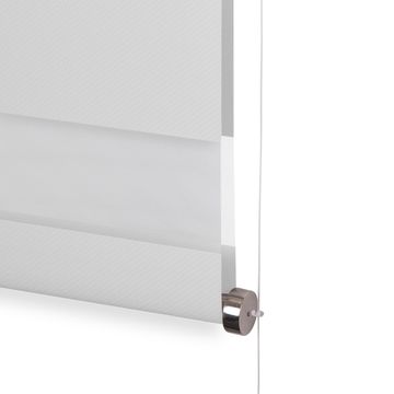 Roller blind night&day varuna white 200/196x220cm inspire