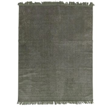 Silkie rug green 133x195cm