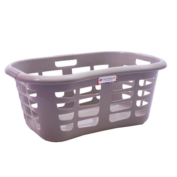 Linen Bin Laundry Basket Mushroom