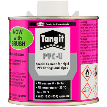 Tangit Pvc-U 250 Ml Tin + Brush X 20