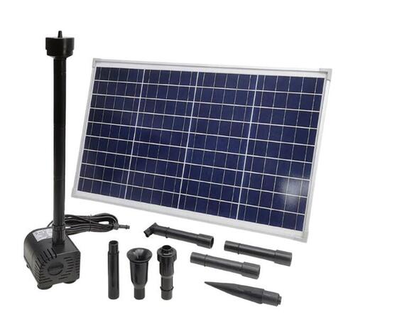 SOLAR PUMP KIT 1400L/H & PANEL & NOZZLE