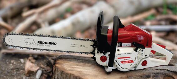 Red rhino petrol chainsaw 75cc 55cm