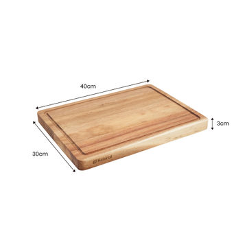 NATERIAL ACACIA CHOPPING BOARD 40X30X3CM