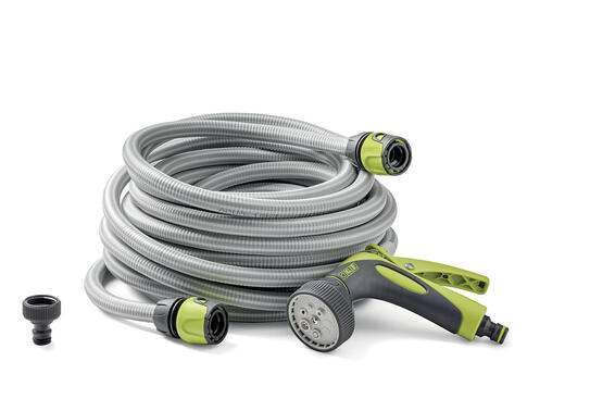 Gf aqualight light weight garden hose pipe 12mm x 15m kit