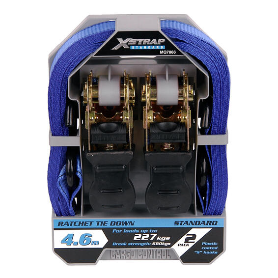 Xs std ratchet tie down4.6m 2p