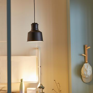 Pendant metal black e27x1 inspire
