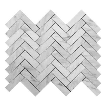 Lexington carrara hard tile stickers23.7x28.8cm