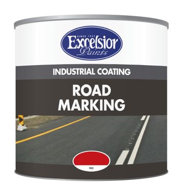 Road marking paint red 1l
