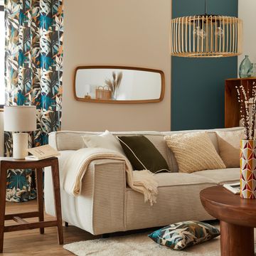 Big table lamp ceramic paper6 linen e27x