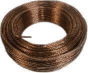 Speaker cable ripcord 2x0.5mm clear father