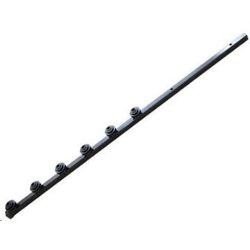 Electric fence bracket straight square tube 6L