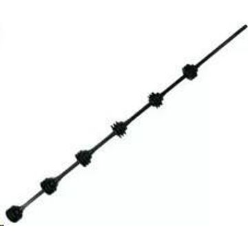 Electric fence bracket round 6L straight B