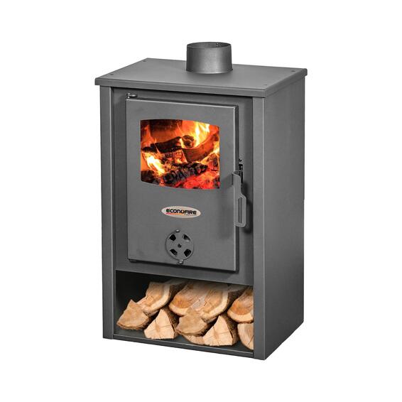 Emma wood fireplace