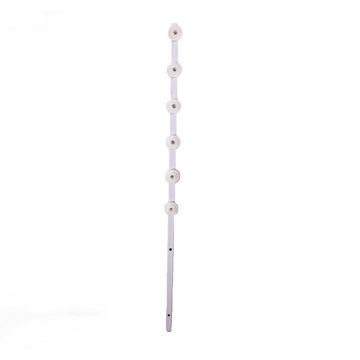 Electric fence bracket straight square tube 6L