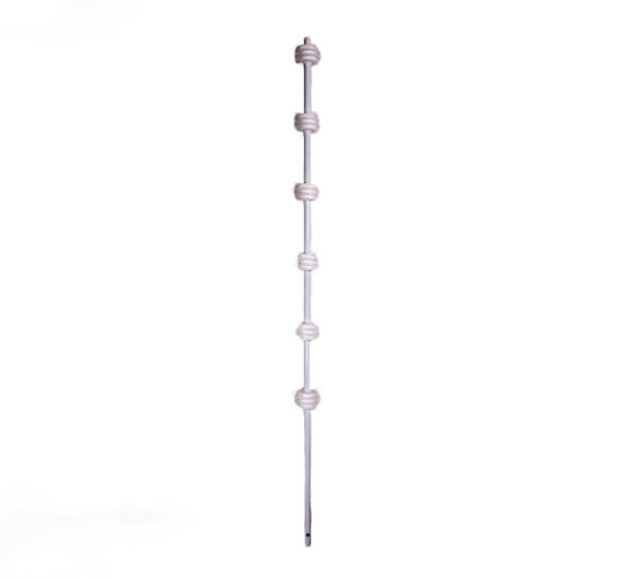 Electric fence bracket straight W round 6L