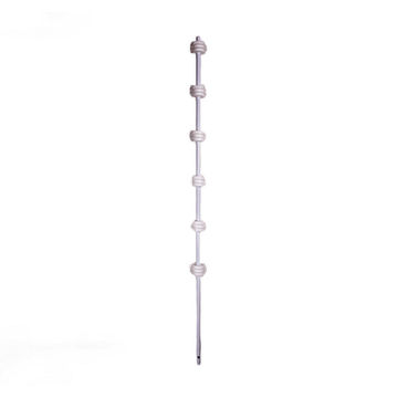 Electric fence bracket straight W round 6L