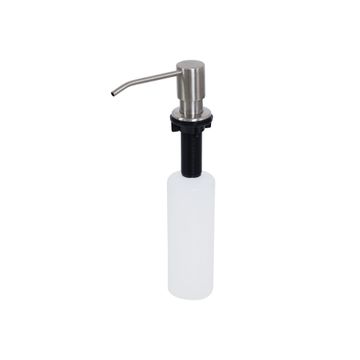 Delinia intergrated kitchen worktop soap dispenser stainless steel