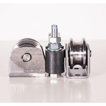 Gate wheel 60mm radius x2