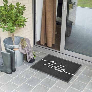 Doormat ethan black 40x60cm inspire