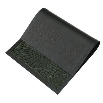 Doormat lusaka dark green 45x75cm inspire