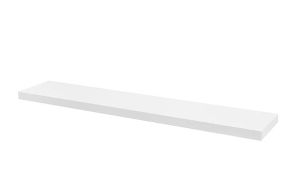 FLOATING SHELF WHITE 1200X235X38MM