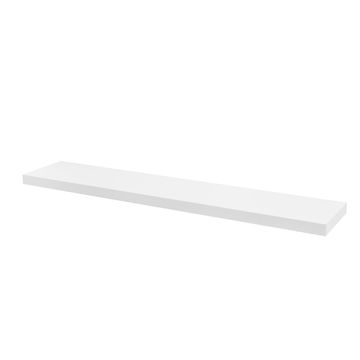 FLOATING SHELF WHITE 1200X235X38MM