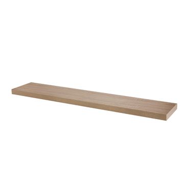 FLOATING SHELF WASHED OAK 1200X235X38MM