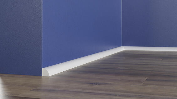 Skirting Paintable Quadrant 8x18x2400mm