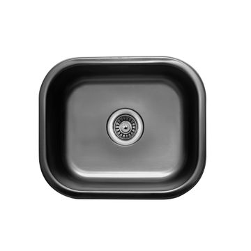 Cam africa nano stainless steel kitchen sink prep bowl 450x385 incl90mm