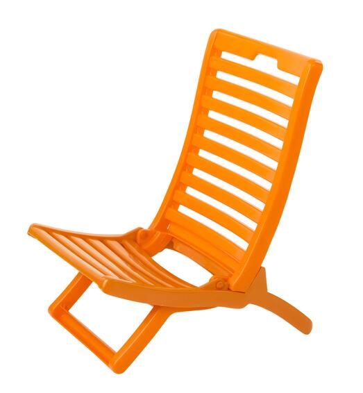 TROPICA FOLDING BEACH CHAIR ORANGE