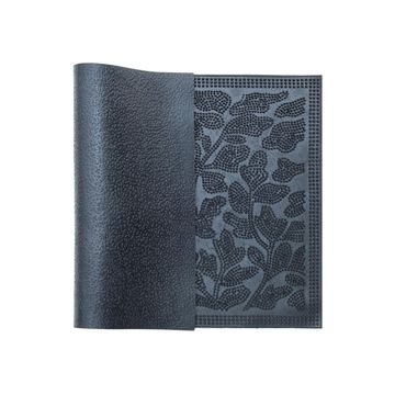 Doormat vadim black 40x60cm inspire