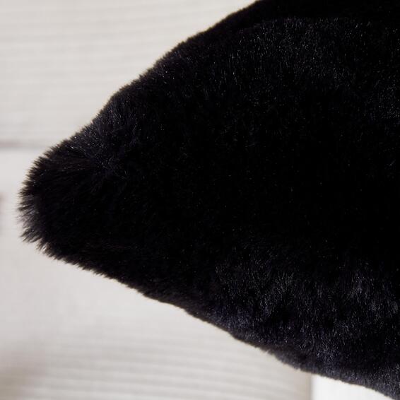 Inspire swanny cushion black 45x45cm